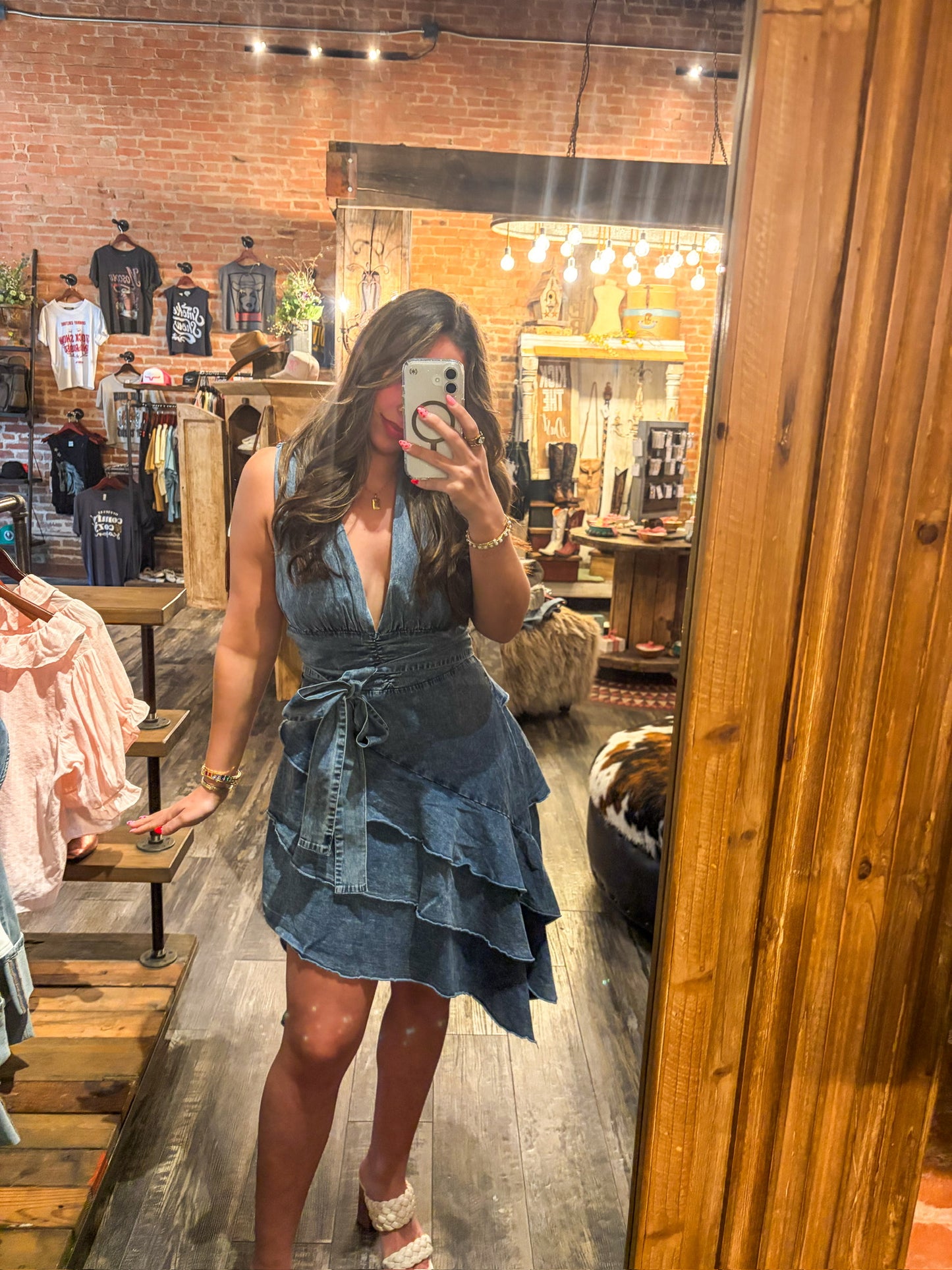 Coastal Denim Dress