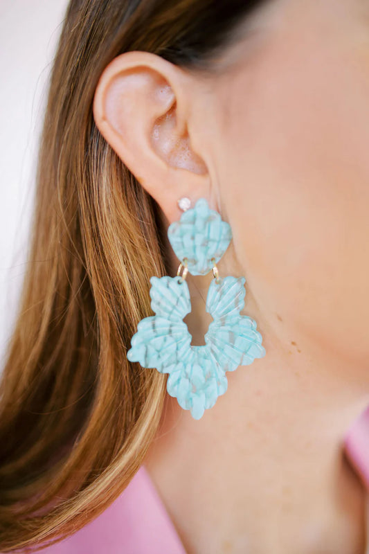 Aquamarine Earring