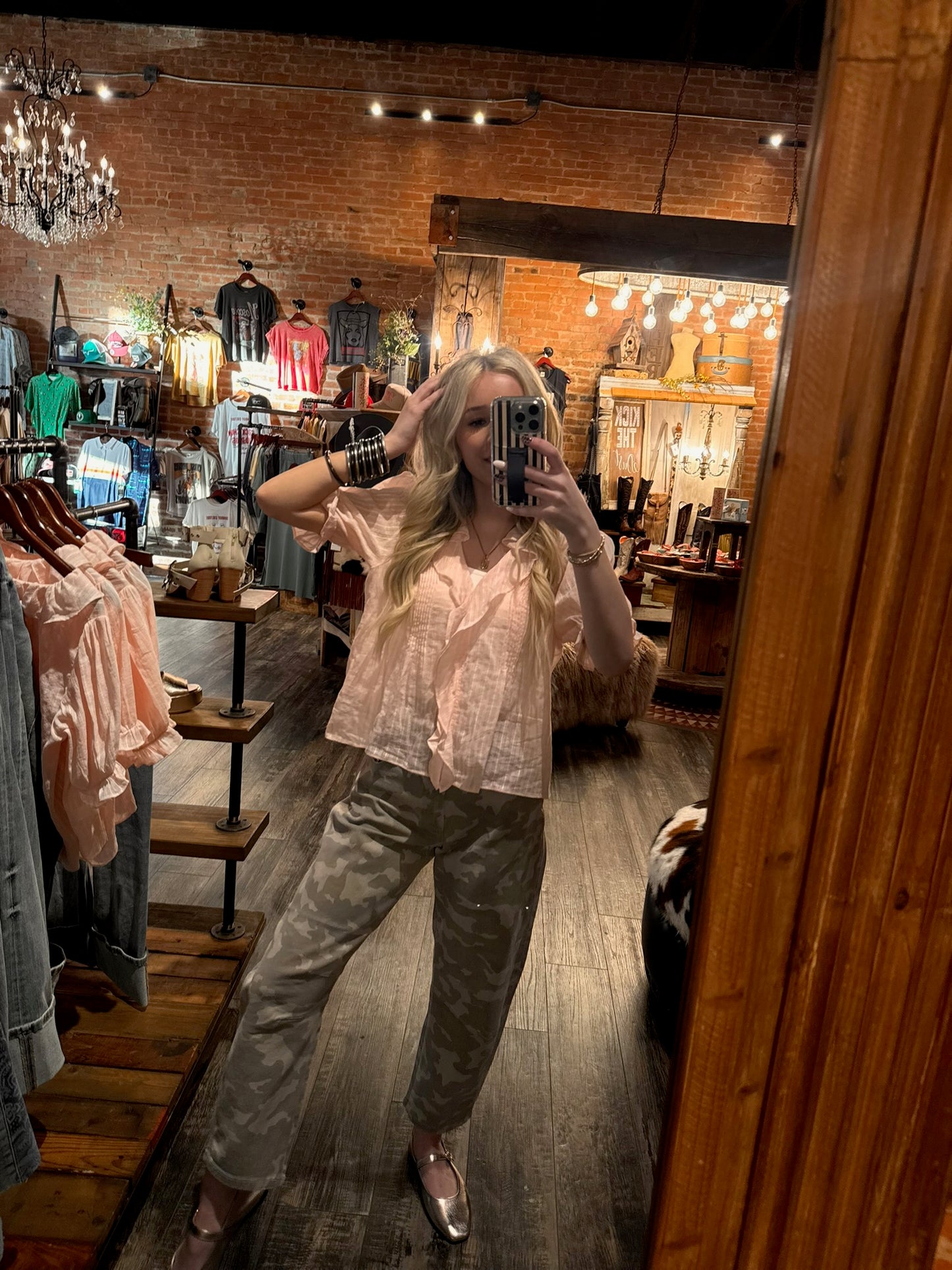 Can't See Me Barrel Jeans