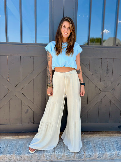 Emma Bubble Hem Top