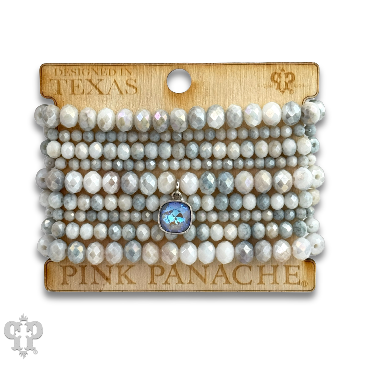 Ombre Faceted Beaded Bracelet