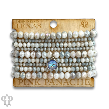 Ombre Faceted Beaded Bracelet