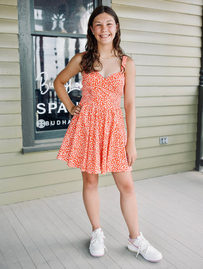 Sunshine Floral Mini Dress