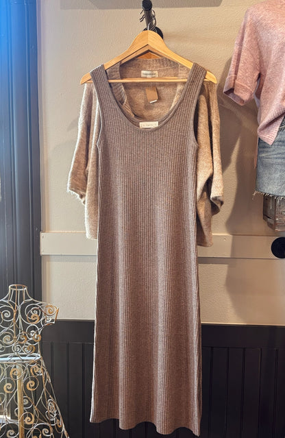 Mocha Midi Dress