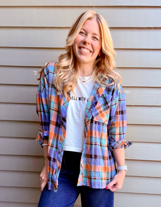 Hey Pumpkin Flannel
