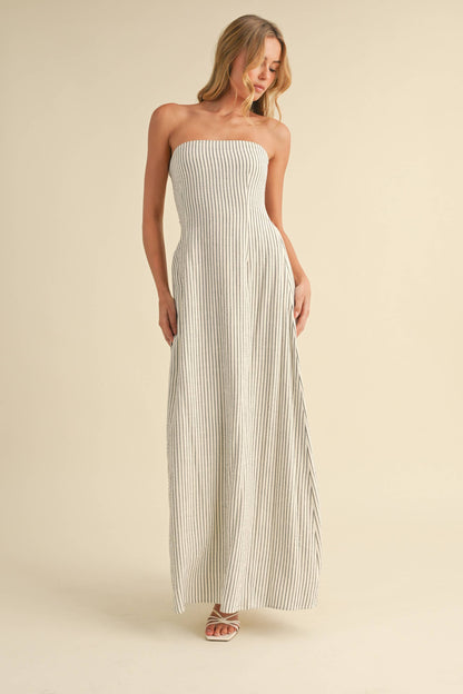 GL STRAPLESS DRESS