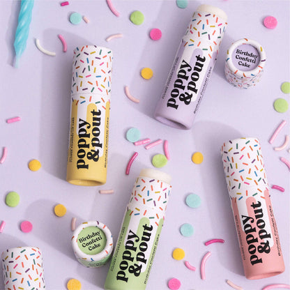 Poppy & Pout Lip Balm, Purple