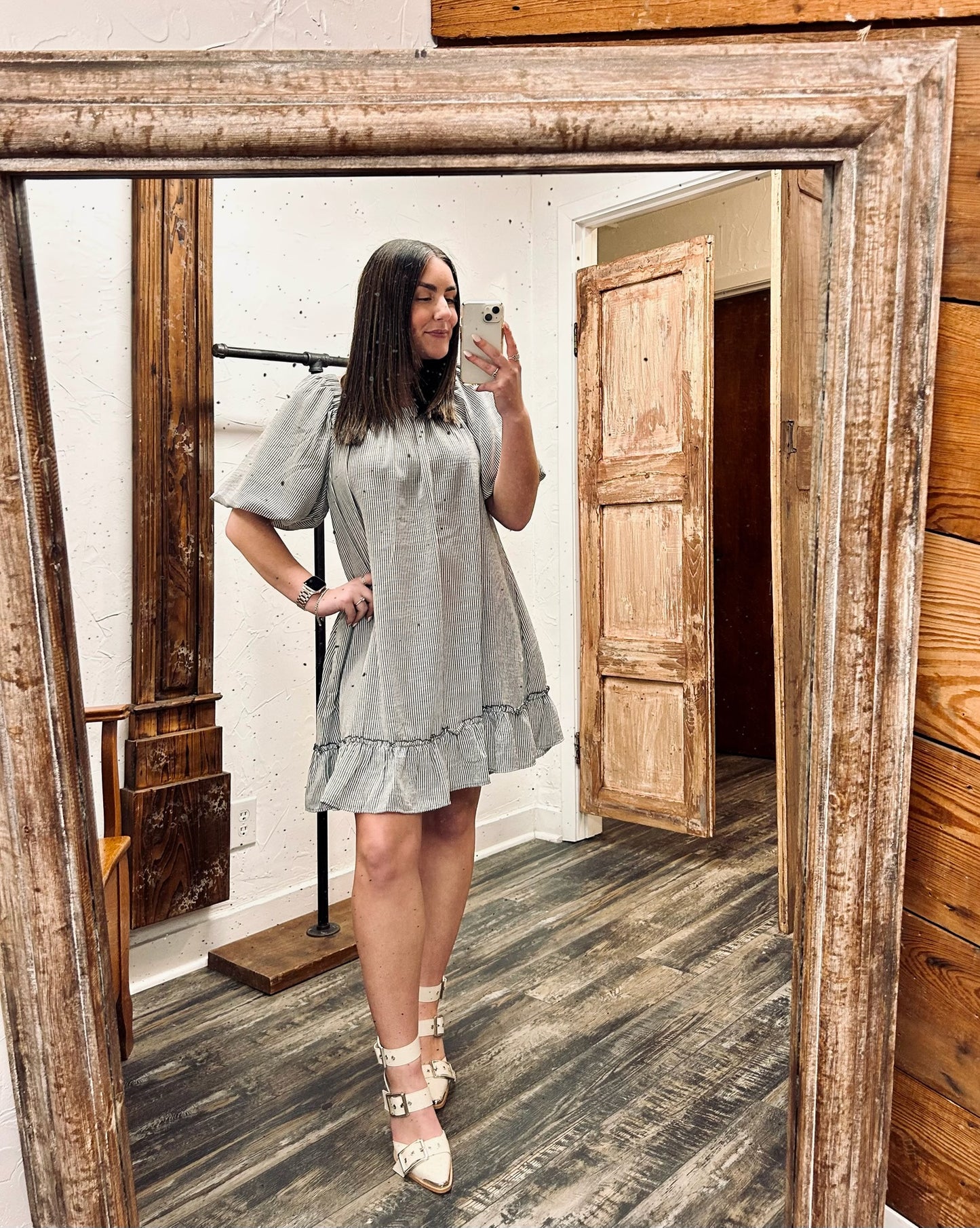 Solace Ruffled Hem Dress