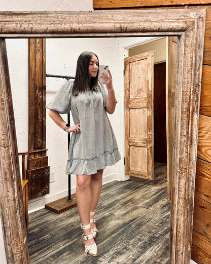 Solace Ruffled Hem Dress