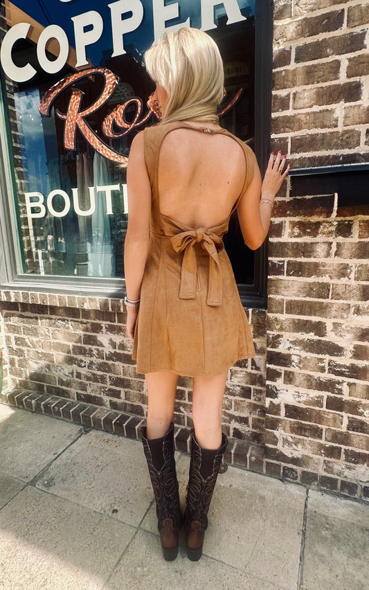 Sway Backless Western Dress