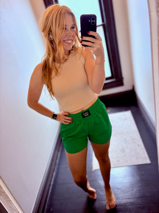 Fave Boxer Short - Green