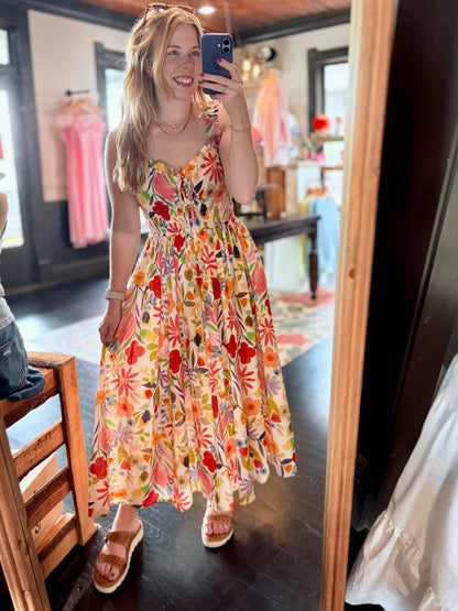 Garden Floral Maxi