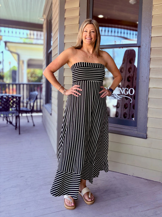 Mix Stripe Maxi
