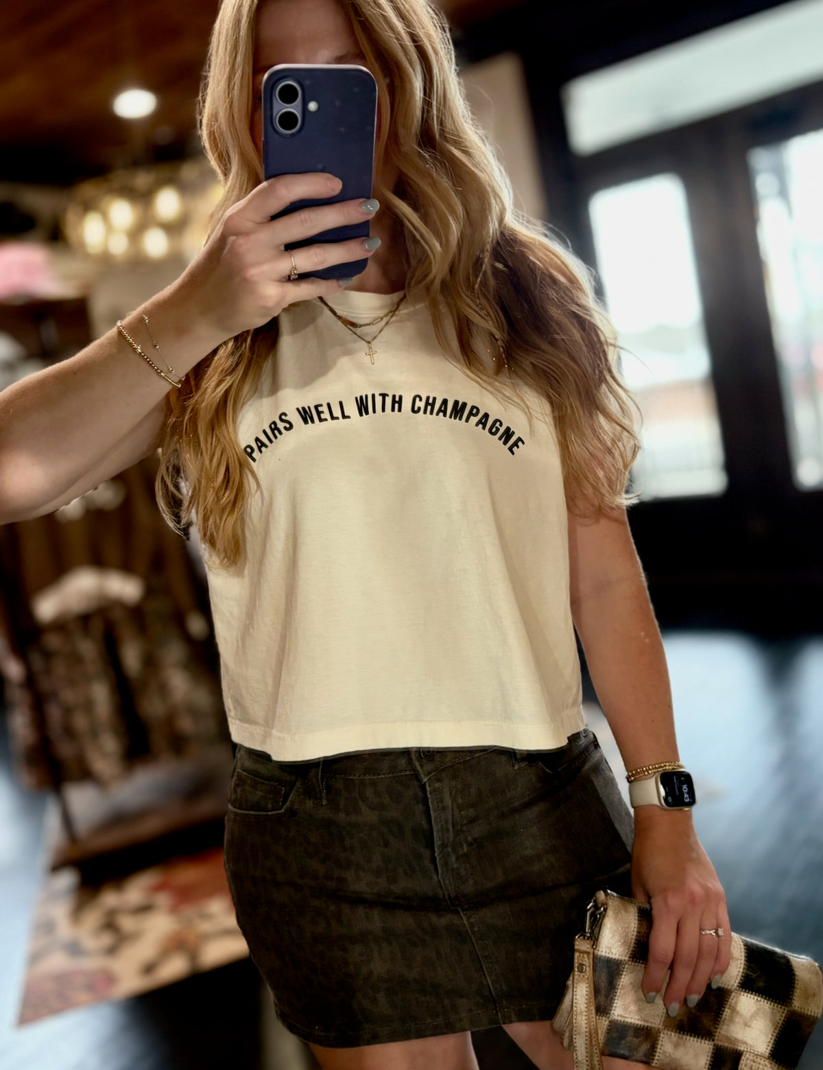 Pairs Well With Champagne Tee