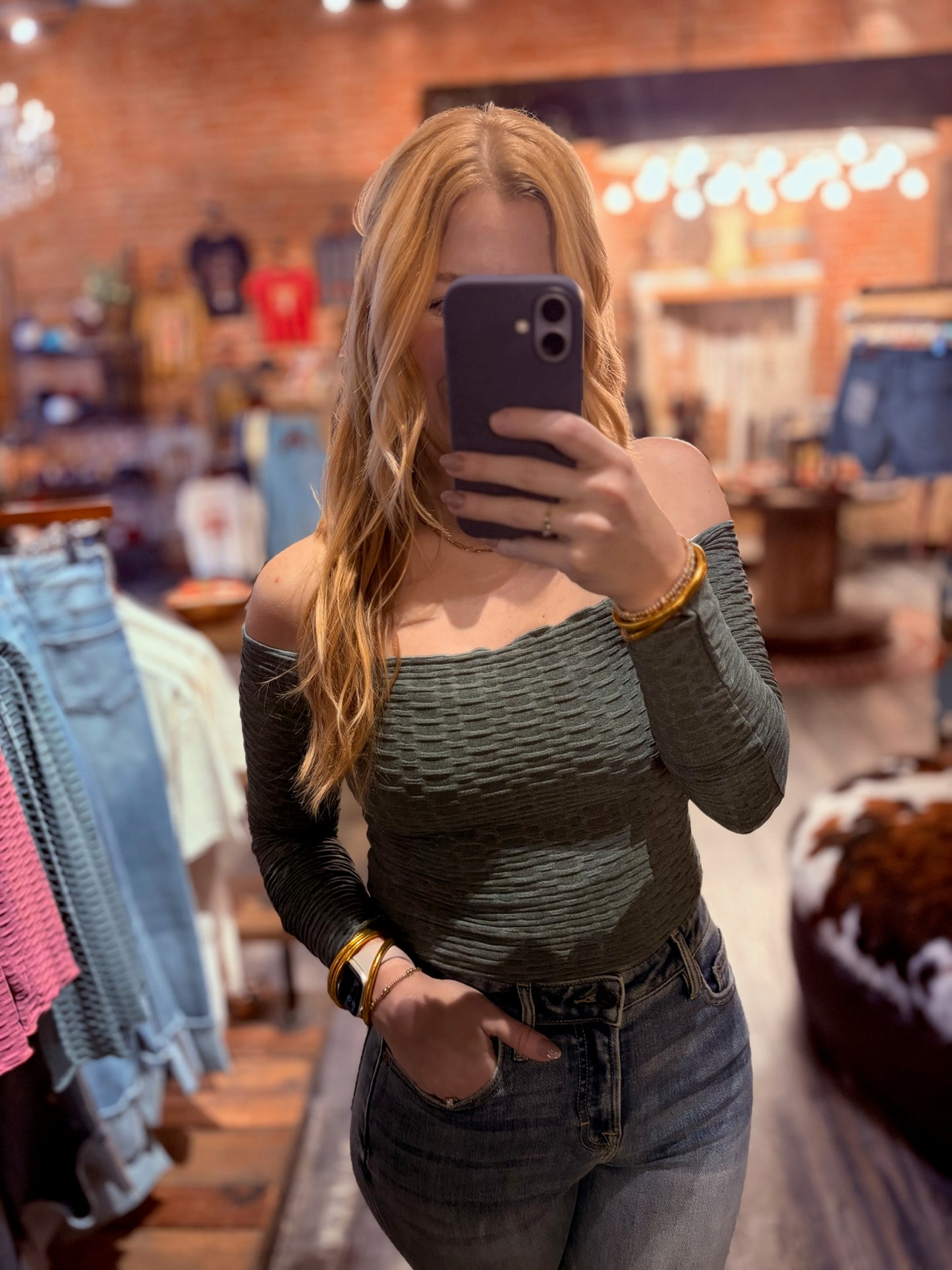 Wide Stretch Crop Top