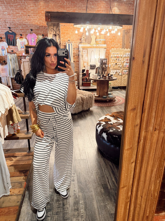 Set in Stripes Lounge Set