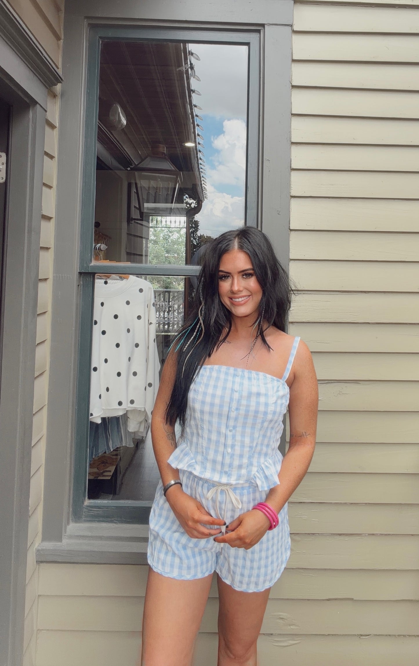 Starlet Gingham Set