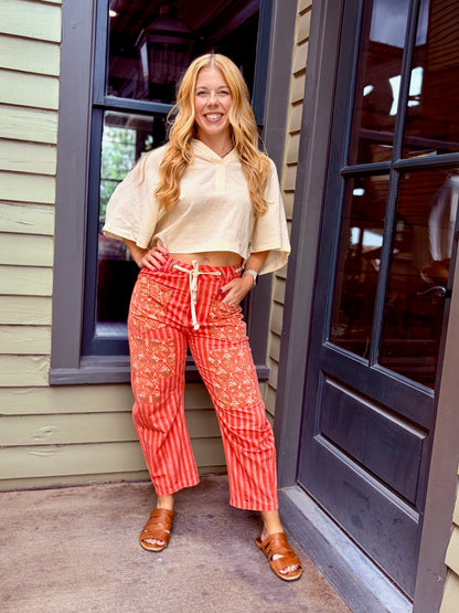 No Regrets Barrel Pant