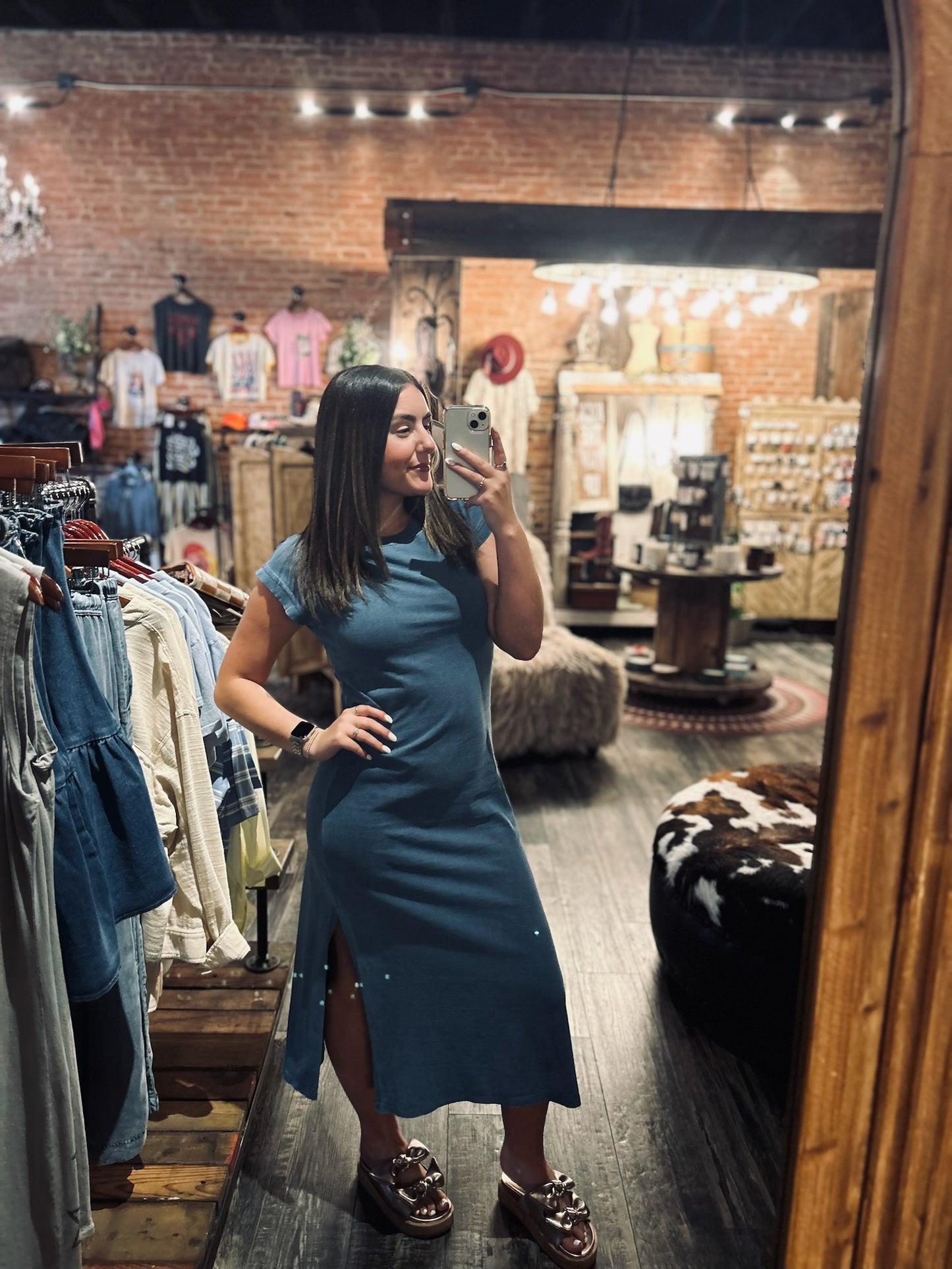 Navie Midi Dress