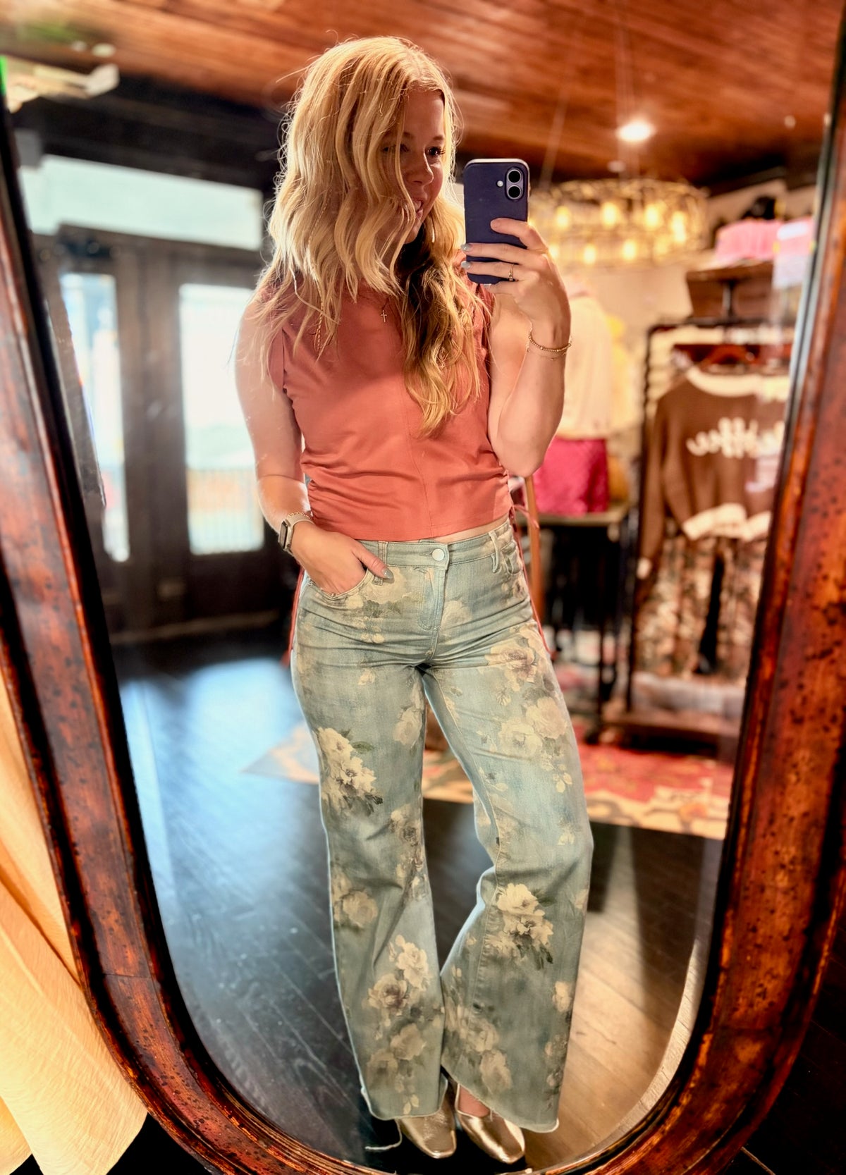 Garden Floral Jean