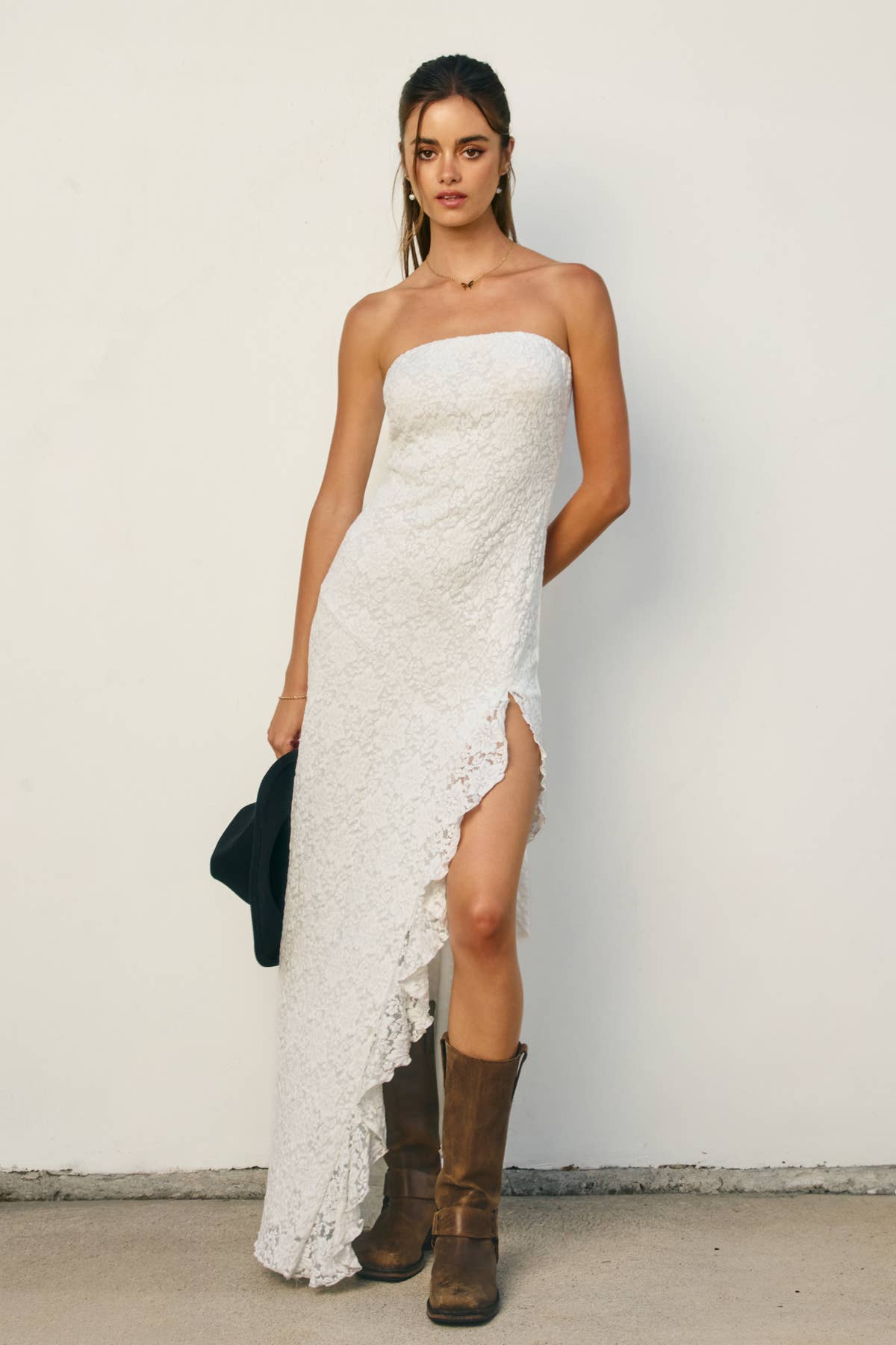 Whisper Ruffled Maxi Dress