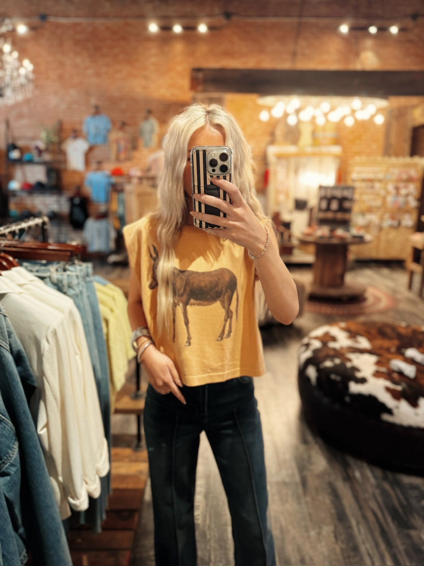 Vintage Donkey Boxy Tank