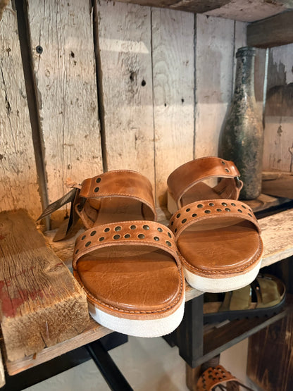 Chow Tan Rustic Sandal by BedStu