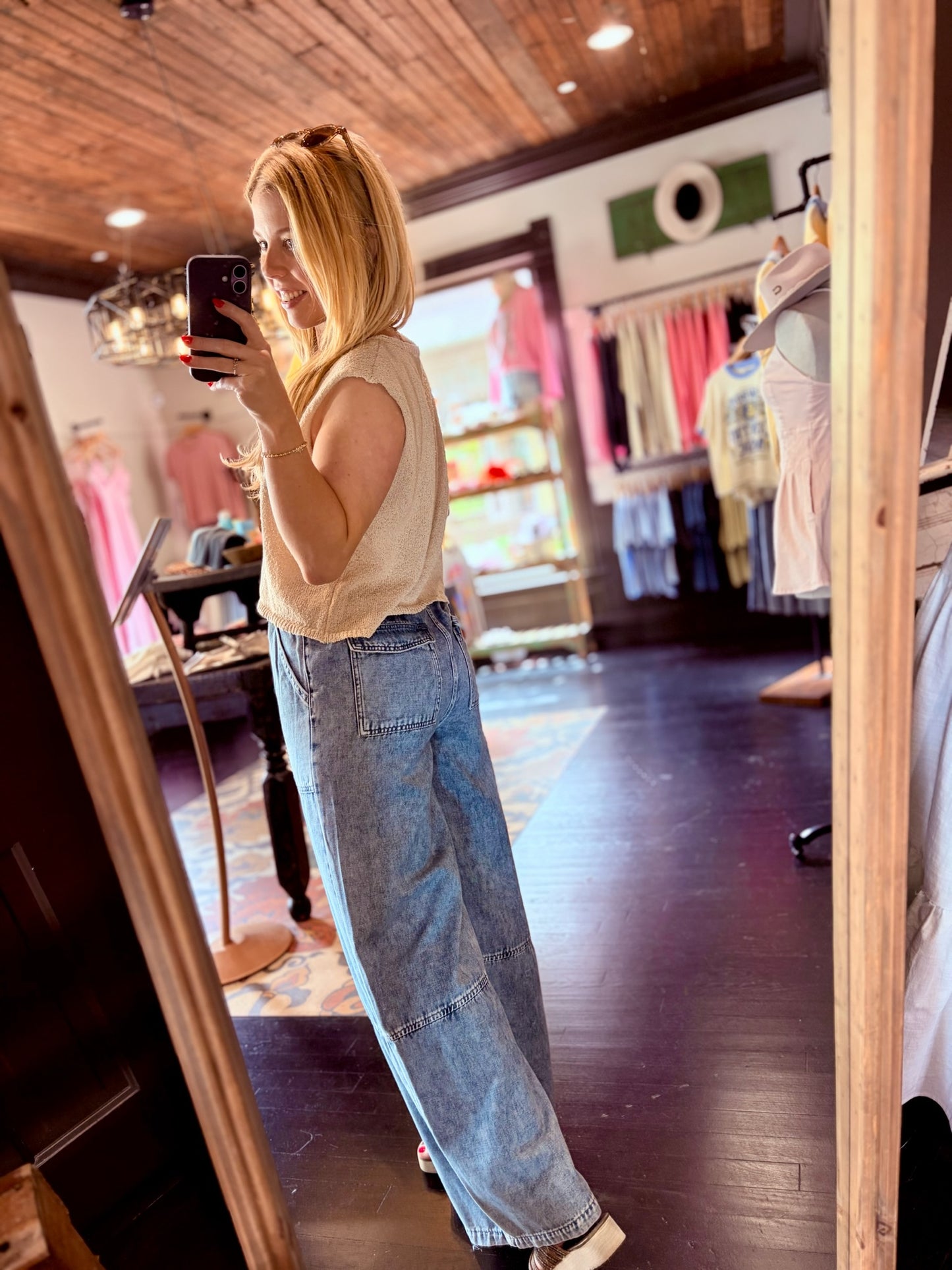 Cait Drawstring Jeans
