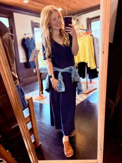 Navy Tee Dress