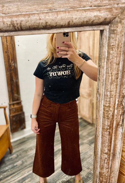 You Had Me at Howdy Fitted Tee