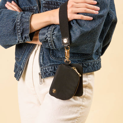 Dynamic Duo Wristlet-Black