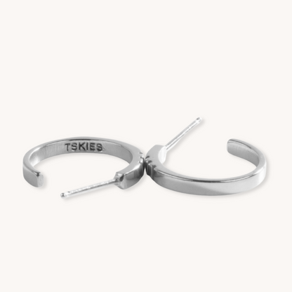 Silver Hoop Earrings