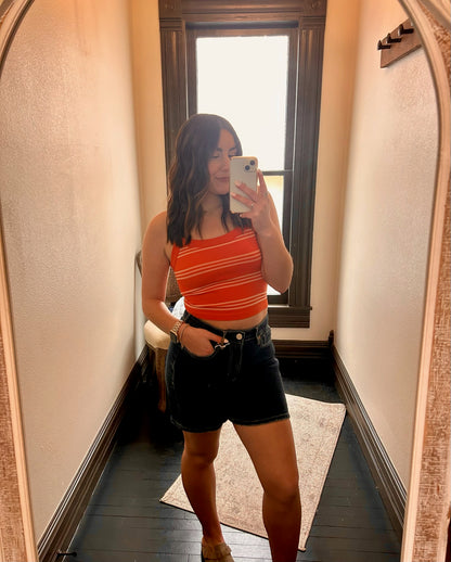 Livi Longer Denim Shorts