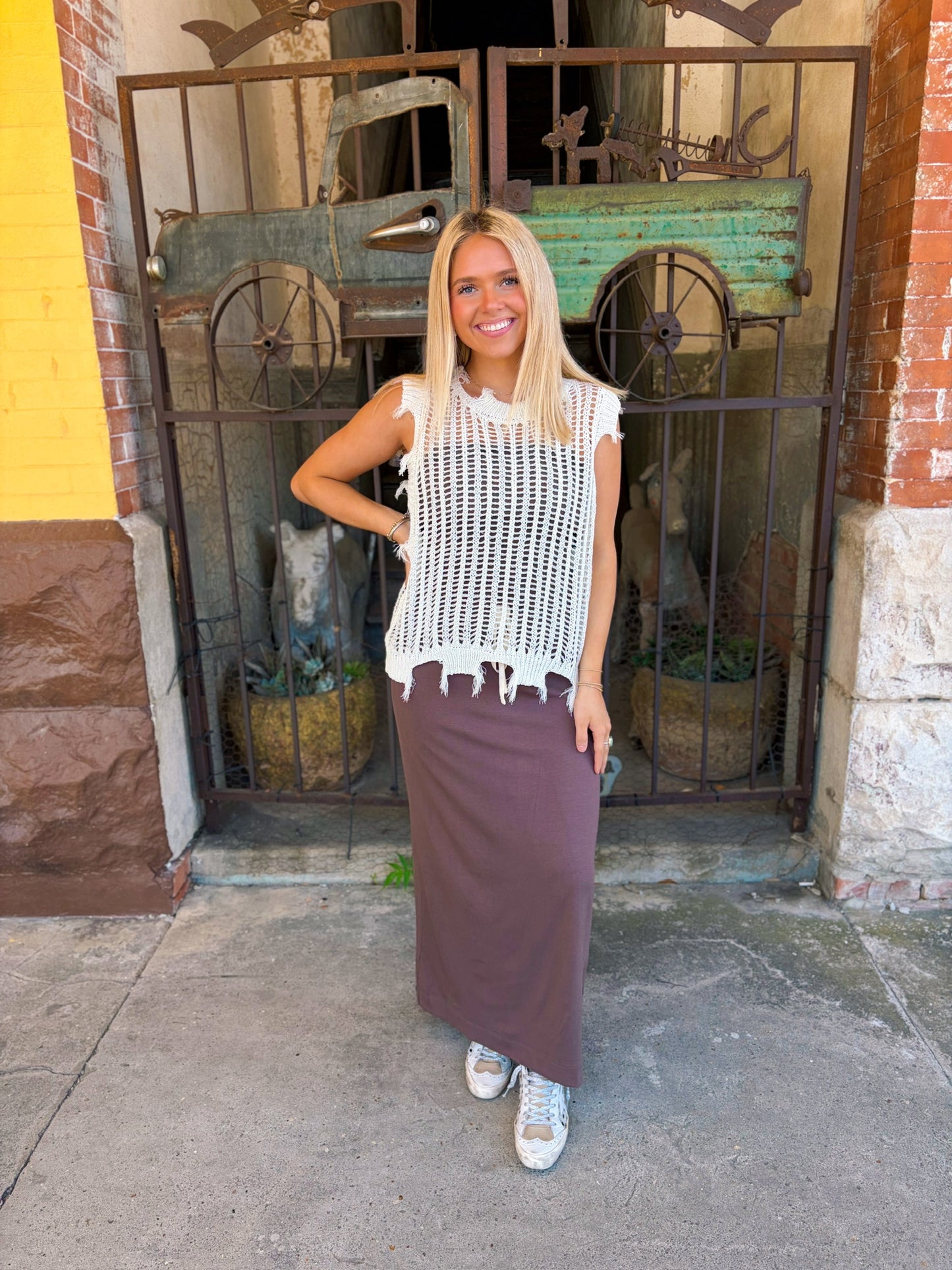 Taupe Casual Set