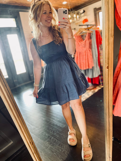 Gotta Have It Navy Dress