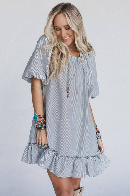 Solace Ruffled Hem Dress