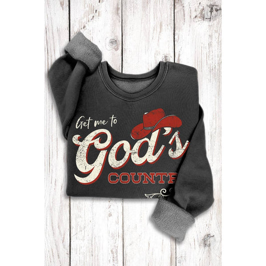 GODS COUNTRY MINERAL GRAPHIC SWEATSHIRT