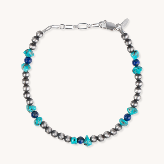 Lapis Wellspring Bracelet (4mm)