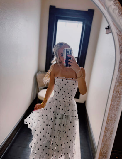 Ditsy Dreamer Polka Dot Maxi