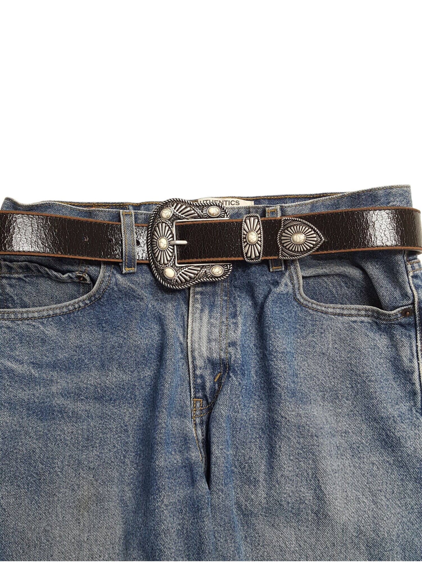 Western Vintage Leather Belt