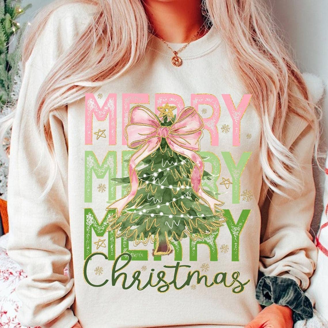 Glitter Christmas Tree Tee
