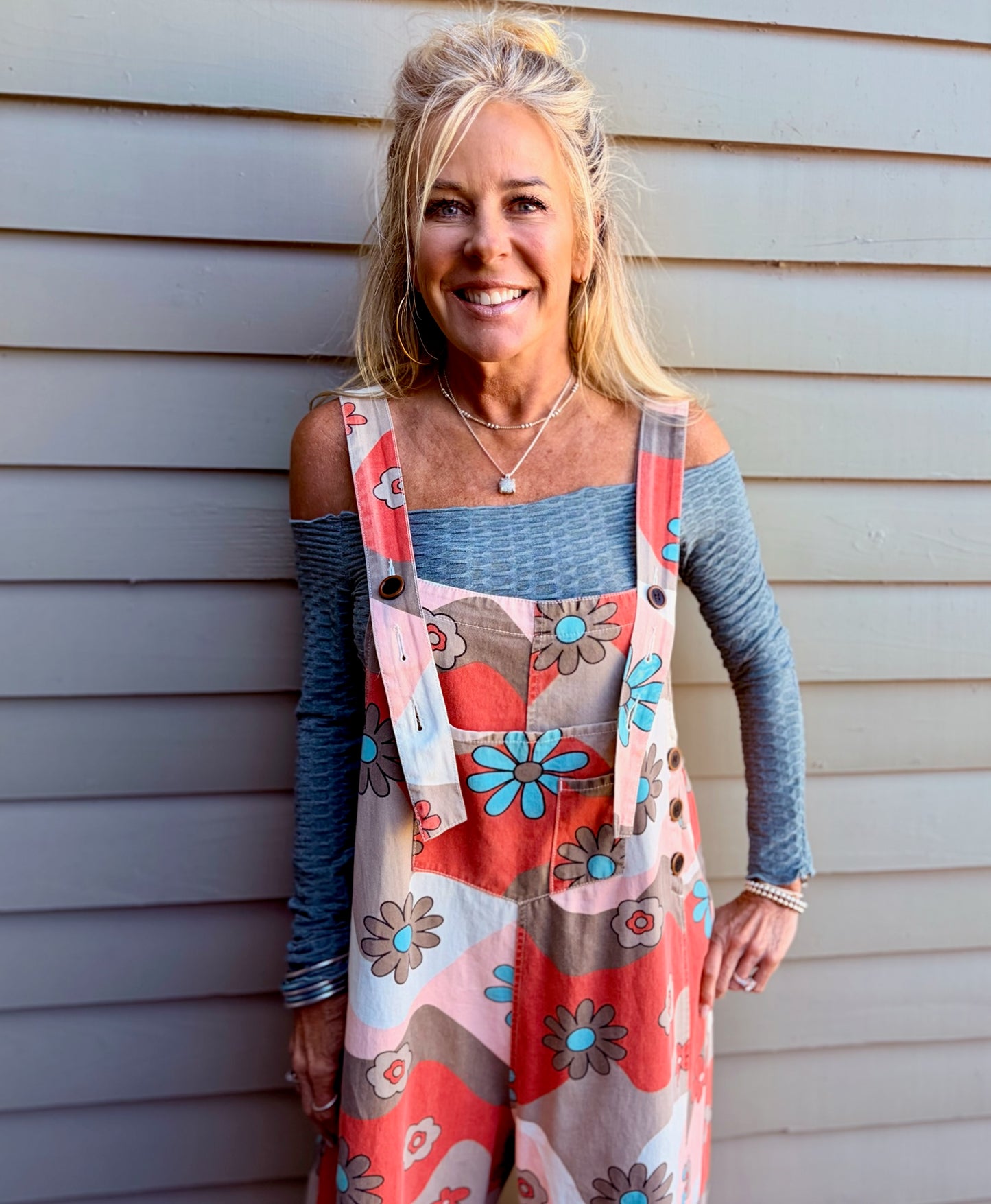 Favorite Printed Overalls