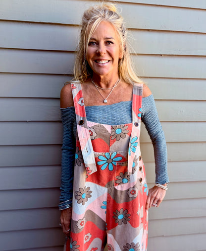 Favorite Printed Overalls
