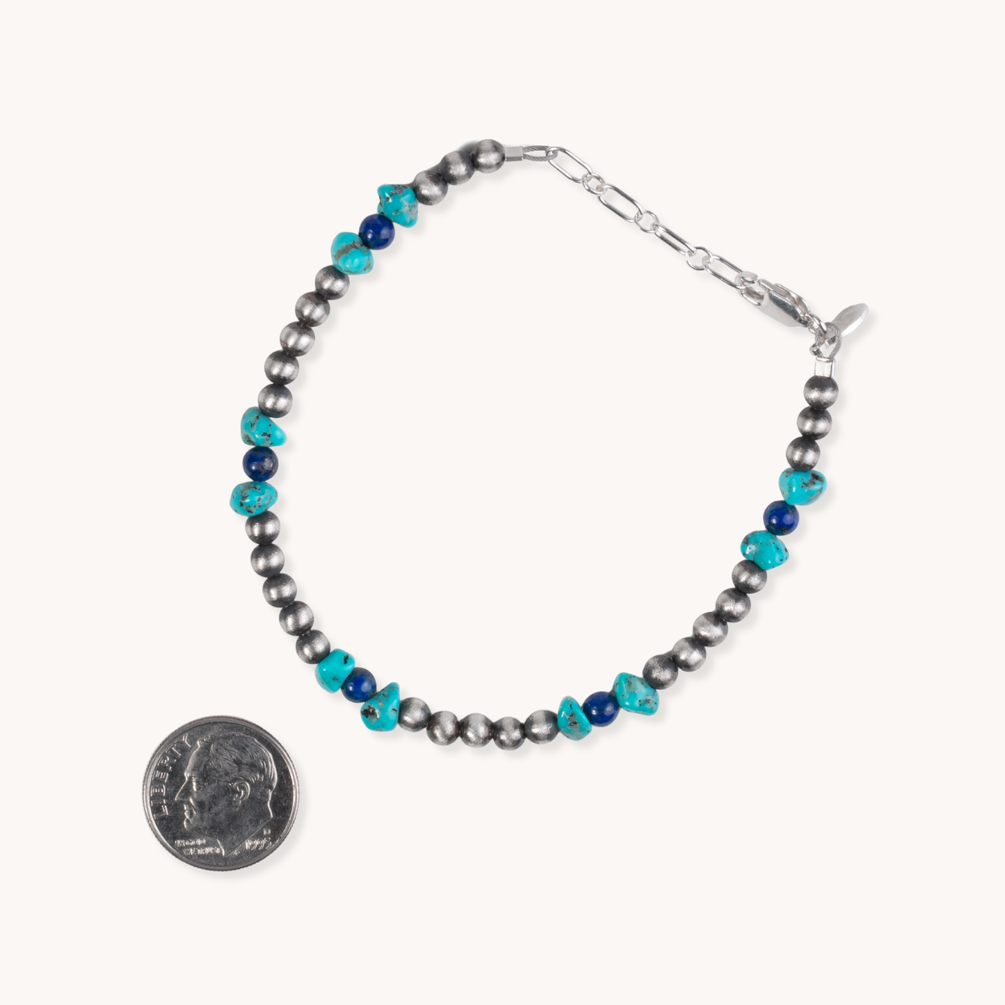 Lapis Wellspring Bracelet (4mm)