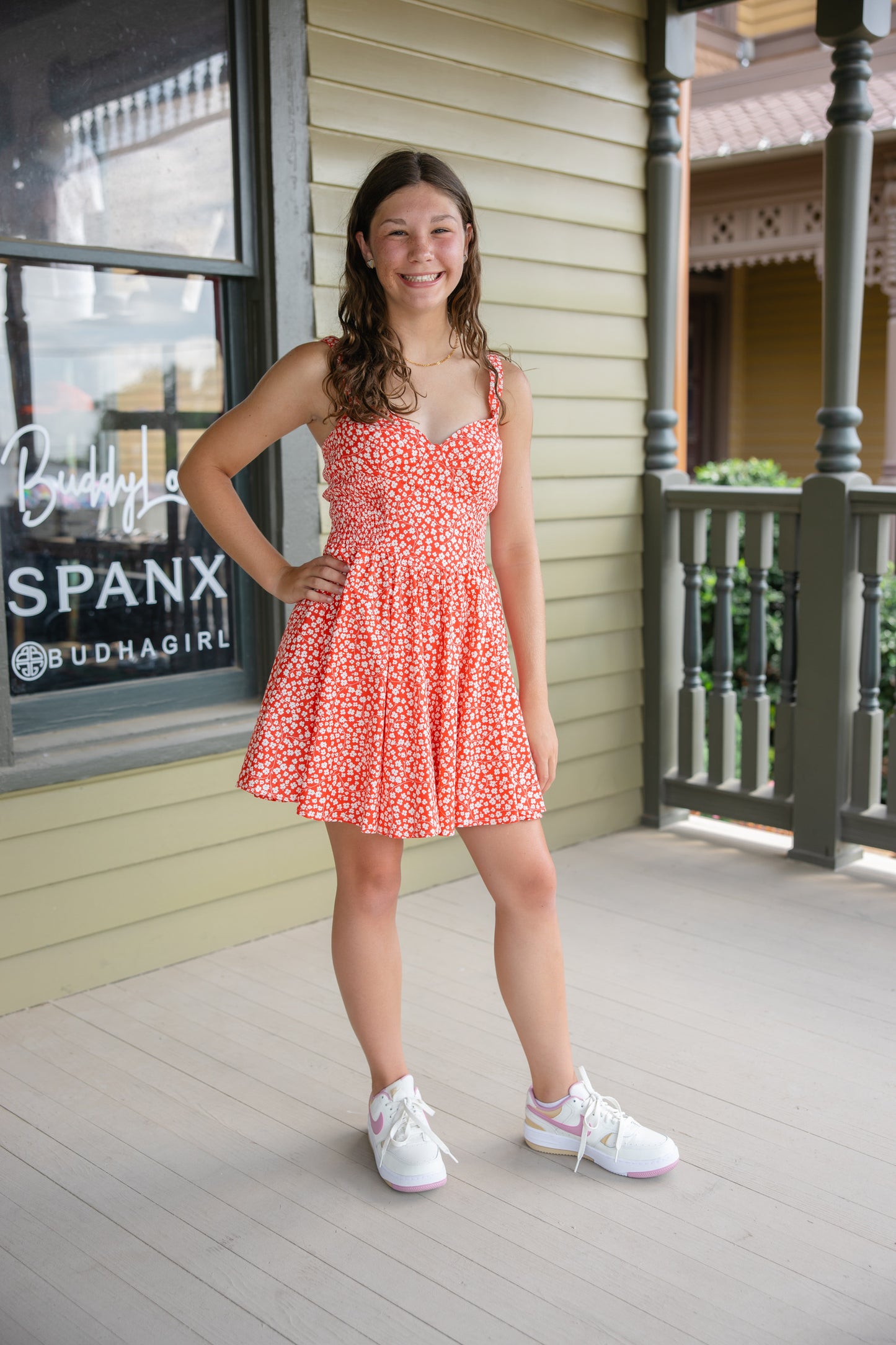 Sunshine Floral Mini Dress
