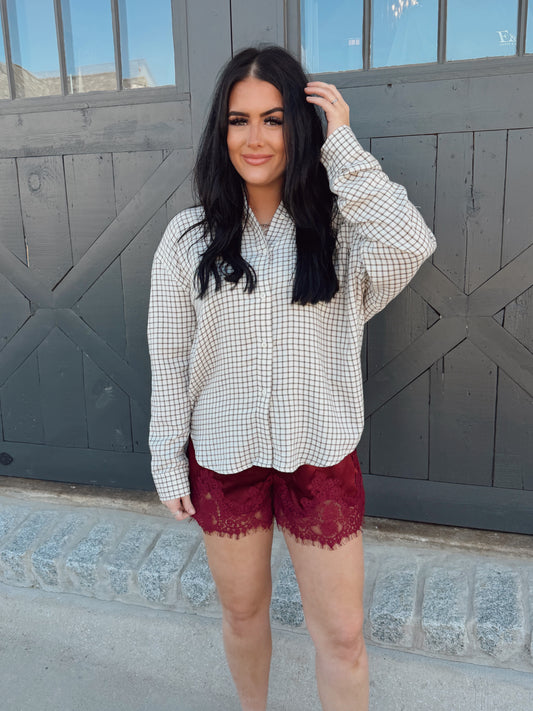 Pearl River Plaid Flannel