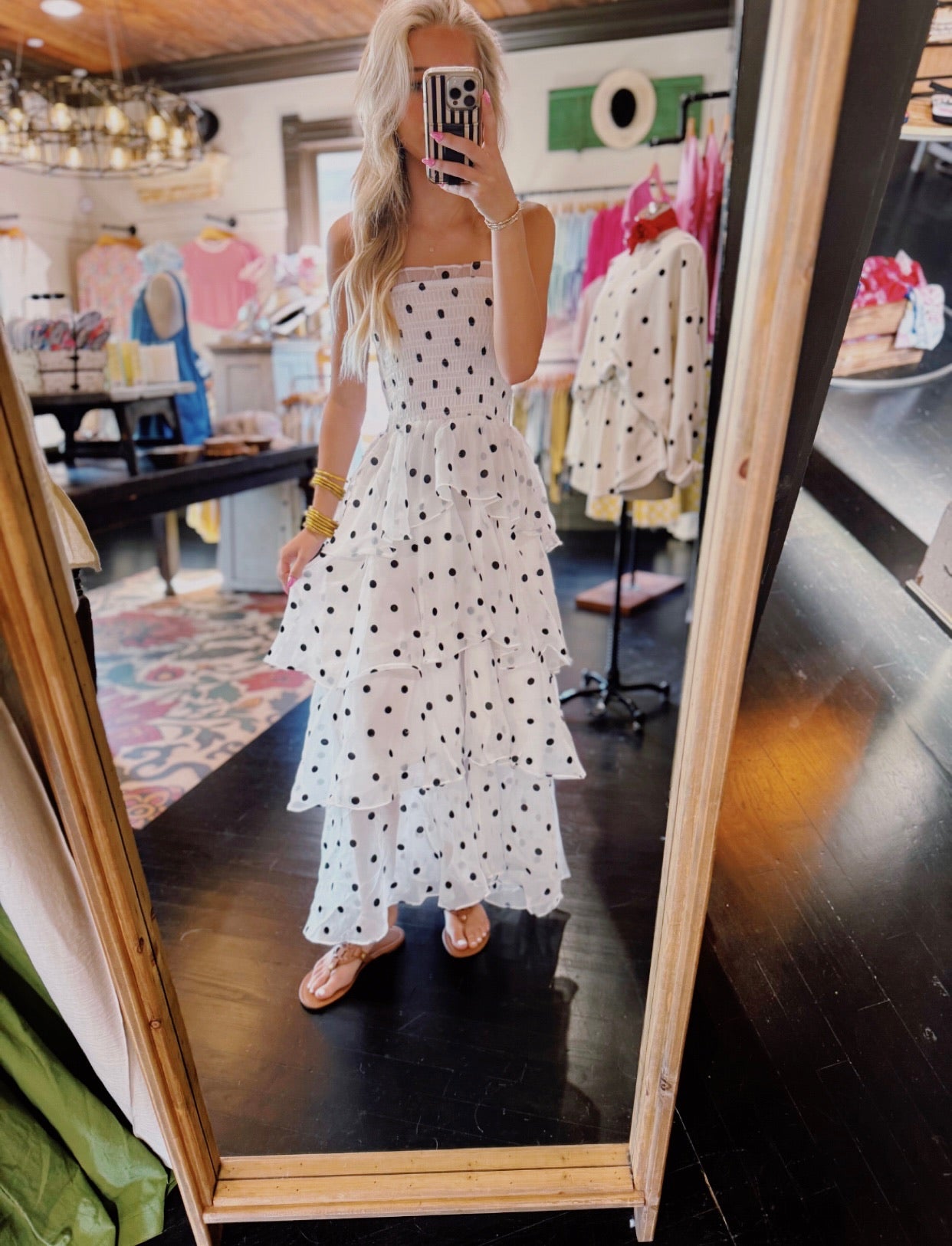 Ditsy Dreamer Polka Dot Maxi