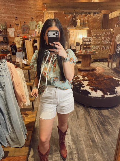 Howdy Ava High Waist Short
