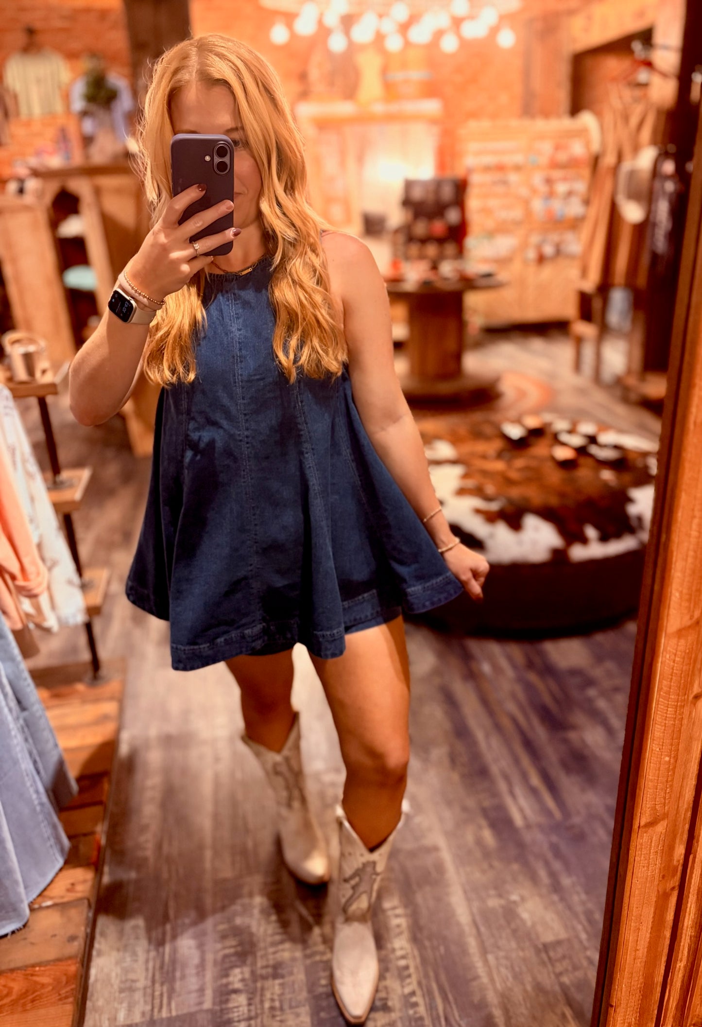 Blue Jean Baby Set
