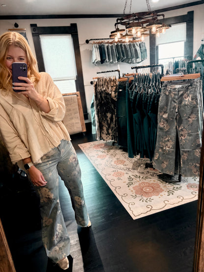 Garden Floral Jean